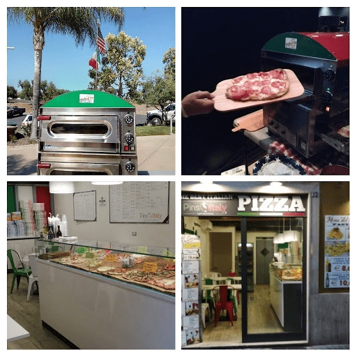 Pinsarella tradizional Romano pizza in San Diego
