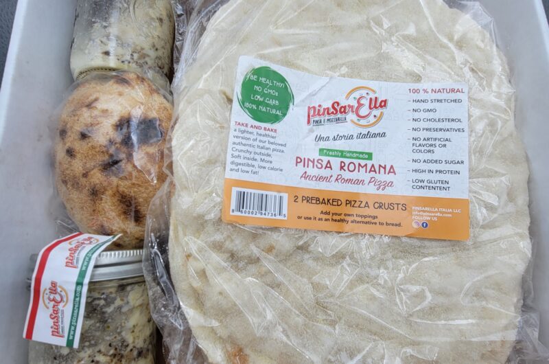 White Truffle and Mushroom Pinsa